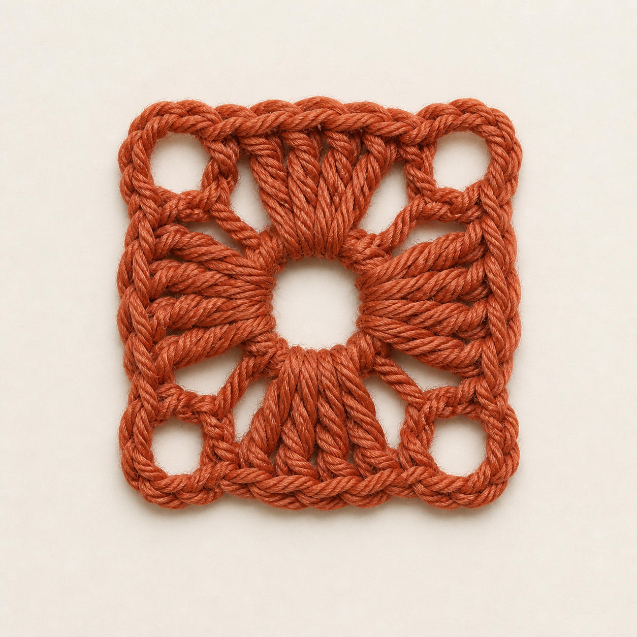 Round 1 AI-assisted stage reference for an untested crochet Draft.